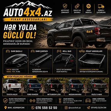 vito iç aksesuar: Auto4x4.az – Pikap aksesuarları Hər yolda güclü ol! Pikapınız üçün — 2