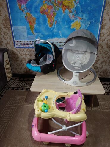 товары из индии: ШЕЗЛОНГ для деток, от рождения до 1года можно пользоваться. Б/у. Есть