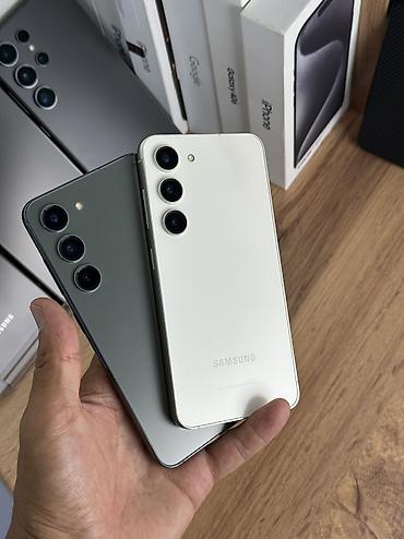 galaxy tab e: Samsung Galaxy S23, Б/у, 256 ГБ, цвет - Белый, 1 SIM, eSIM — 1