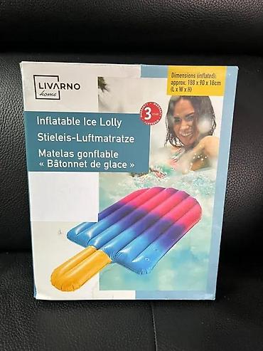 Bazeni i oprema: Naduvljivi dušek za bazen – „Ice Lolly“ - Brend: Livarno Home - — 2