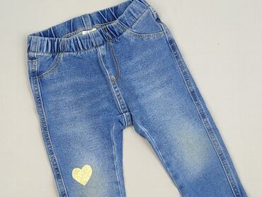 buto wrotki allegro: Spodnie jeansowe, H&M, 9-12 miesięcy, stan - Idealny