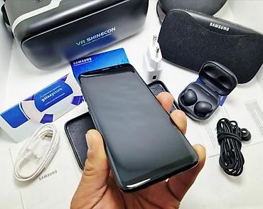 Samsung: Samsung Galaxy S8, Б/у, 256 ГБ, цвет - Черный, 1 SIM, 2 SIM, eSIM — 8