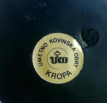 Stare vaze i dekor: Umetno KOVINSKA Obrt Kropa kovano gvoždje staklo SLOVENIJA. Više od — 2