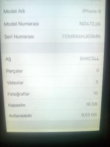 iphone 5s 16: IPhone 6, 16 GB, Space Gray, Barmaq izi — 1