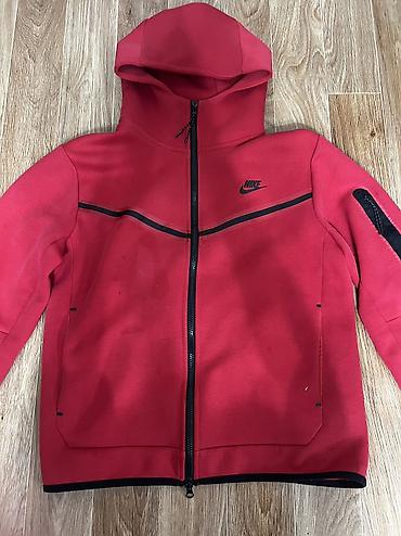 флиски найк: Мужской спортивный костюм, M, Nike, Б/у, цвет - Красный, Самовывоз, Платная доставка — 2