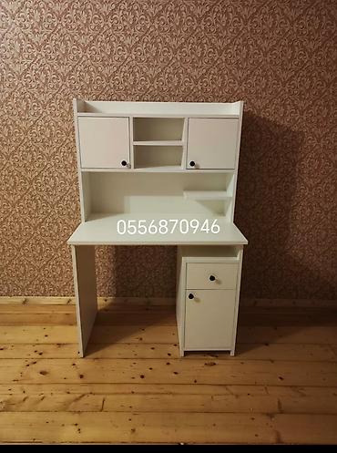 Uşaq masaları: Oğlan və qız üçün, Yeni, Siyirməli, Yazı masası, Stulsuz — 7