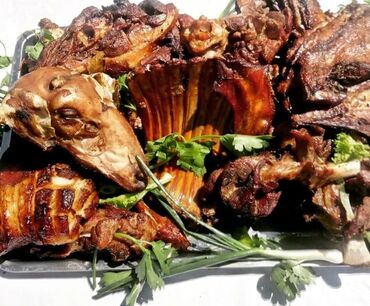 Готовые блюда, кулинария: Козу Гриль Таш Кордо ; кыргыздын улуттук тамагы, куда тосуу, кыз