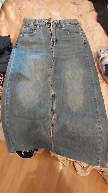 jeans salvar: Cinslər, Massimo Dutti, XL, rəng - Göy — 4