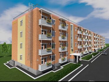 продаю участок биримдик кут: Продаётся 4этажный ЖК Участок: 34,8 сотки (36,6 × 95 м). По проекту