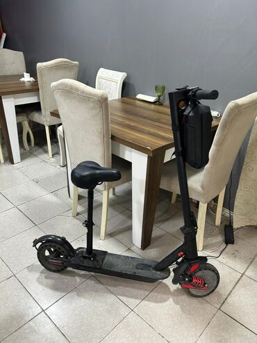 купить электросамокат: Elektrik skuter – oturacaqlı model - Rahatlıq üçün hündürlüyü