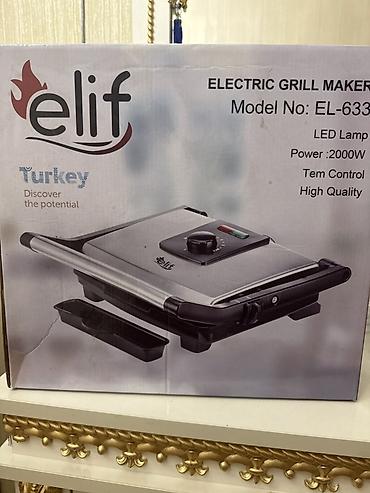 tp link ex520: Elif Electric Grill Maker – Model EL-633 - Güc: 2000W - LED göstərici — 1