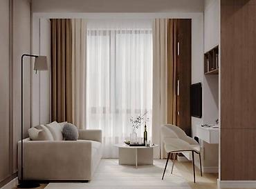 Продажа квартир: 1 комната, 43 м², Элитка, 2 этаж, ПСО (под самоотделку) — 5