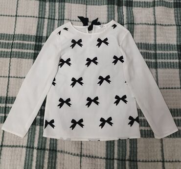 длинная белая блузка: Блузка