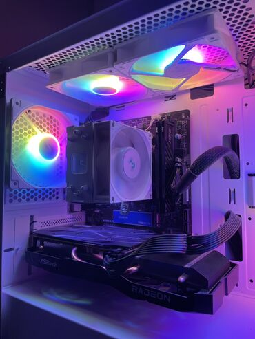 бу маниторы: Компьютер, ОЭТ 16 ГБ, Оюндар үчүн, Жаңы, AMD Ryzen 5, AMD Radeon RX 6600, SSD