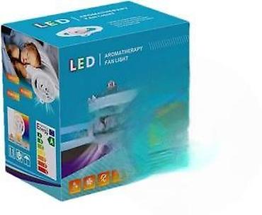 Rasveta: Led luster sa ventilatorom E27 NOVO. OPIS PROIZVODA: LED plafonjera sa — 9