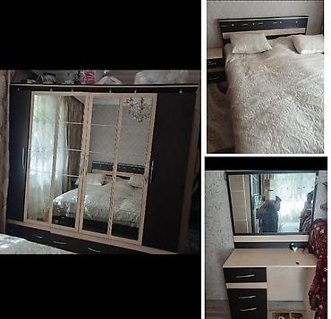 matras sumqayit: SebinesumYatağ desti 350 Azn Sarayda satılir.Dolab 6 qapılıdı, 1 — 1