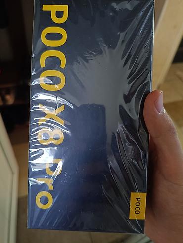 Уюлдук телефондор жана аксессуарлар: Poco X8 Pro, Колдонулган, 256 ГБ, түсү - Ак, 2 SIM — 2