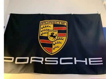 wintera gume m s: Zastava 150 X 90 cm - PORSCHE Zastava dimenzija 150 X 90 cm sa logom