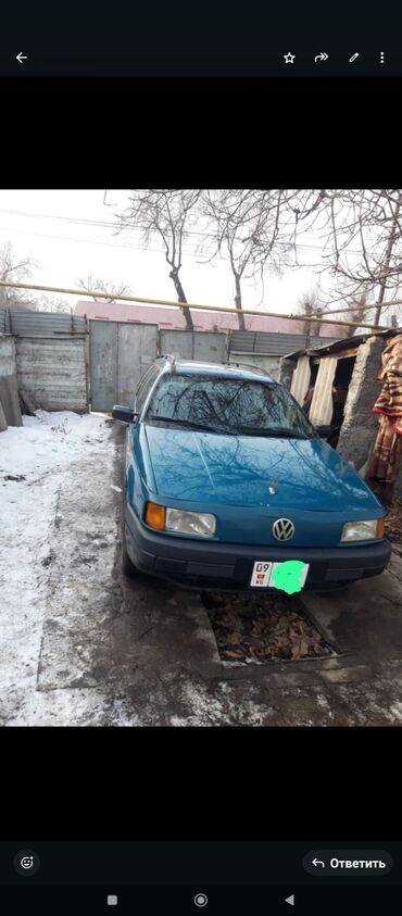 Volkswagen: Volkswagen Passat: 1992 г., 1.8 л, Механика, Бензин, Универсал