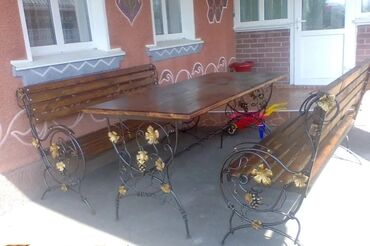 Bağ, çöl masa və oturacaq dəstləri: Yeni, Dördbucaq masa, Açılmayan, Stullar ilə, Metal, Azərbaycan -da lalafo.az — 12 Bağ, çöl masa və oturacaq dəstləri: Yeni, Dördbucaq masa, Açılmayan, Stullar ilə, Metal, Azərbaycan — 12