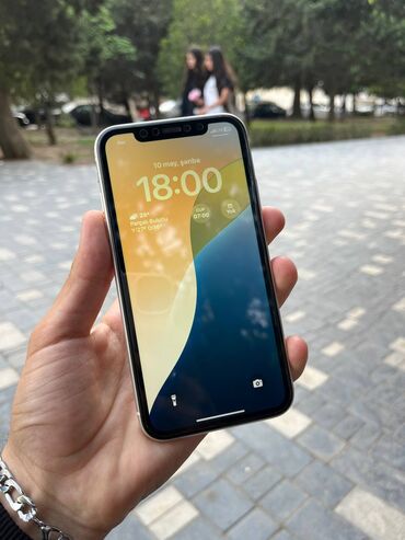 iphone 11 ucuz qiymeti: IPhone 11, 128 GB, Ağ, Face ID