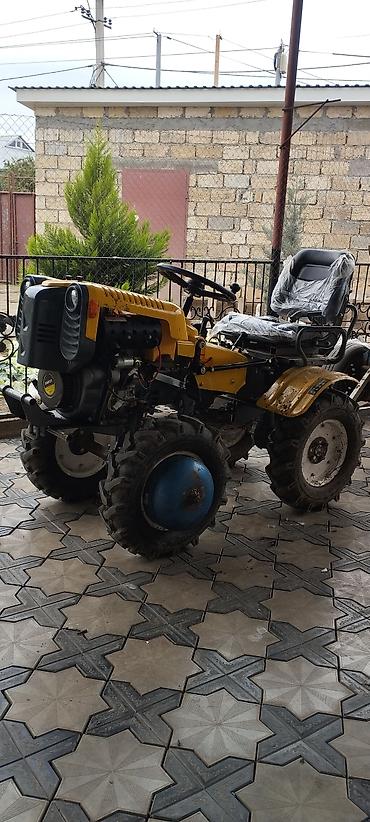 ucuz qazel satisi: Kompakt mini traktor – Dawer markası - Rəng: sarı/qara - Ön hissədə — 1