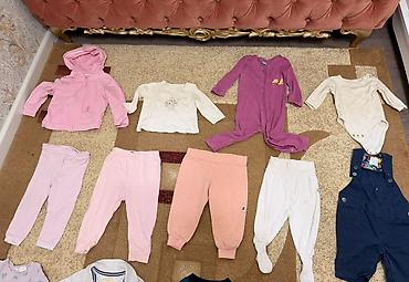 детские вещи на веревке: Uşaq geyimləri dəsti – qız üçün qarışıq paket Paketin tərkibi: - 2 — 5
