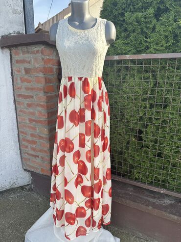 dugacke letnje haljine: M (EU 38), color - Multicolored, Other style, With the straps