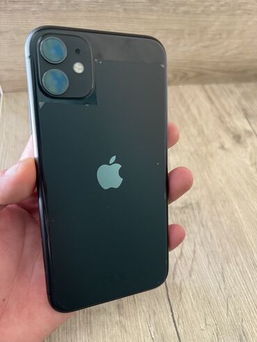 iphone xr цена в бишкеке бу: IPhone 11, 64 ГБ, Кара