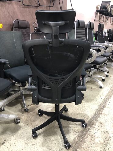 Ofis və oyun kresloları: Yeni, Təkərli, Qolları tənzimlənir, Parça — 9