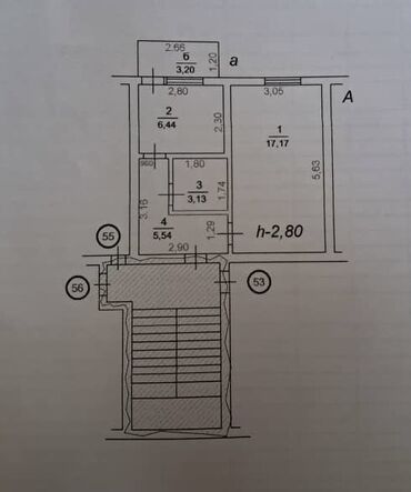 квартира снимайт: 1 комната, 32 м², 4 этаж, Косметический ремонт