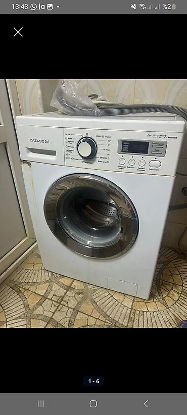 daewoo paltaryuyan: Daewoo markalı paltaryuyan təcili satılır. işlək vəziyyətdədir. 7kq — 1