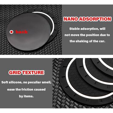 Tuning oprema: Neklizajuća podloga držača za čaše - ŠKODA Neklizajuća podloga držača — 8