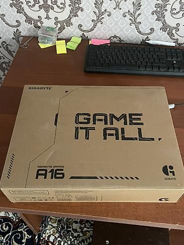 сони 5 прокат: Игровой ноутбук GIGABYTE A16 Основные характеристики: - Экран 16" — 4