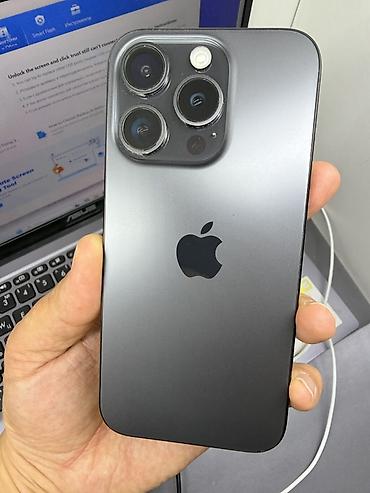 Apple iPhone: IPhone 15 Pro, Б/у, 128 ГБ, Черный, Защитное стекло, Чехол, 87 % at lalafo.kg — 1 Apple iPhone: IPhone 15 Pro, Б/у, 128 ГБ, Черный, Защитное стекло, Чехол, 87 % — 1