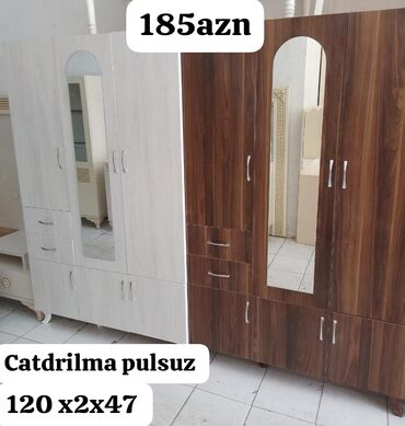 Dolablar: Yeni, Açılan, 3 qapılı Düz dolab, Qarderob, paltar dolabı, Azərbaycan -da lalafo.az — 5 Dolablar: Yeni, Açılan, 3 qapılı Düz dolab, Qarderob, paltar dolabı, Azərbaycan — 5