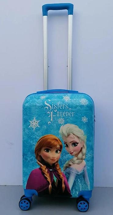 dior majce: Dečiji kofer na točkiće sa motivom "Frozen" crtanog filma, idealan za — 3