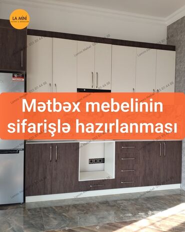 İkimərtəbəli uşaq çarpayıları: La Mini Mebel şirkəti olaraq, mətbəx mebellərinin sifarişlə