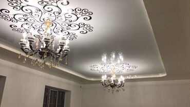 Натяжной потолок: Натяжной потолок Глянцевое, Матовое, 3D потолки Бесплатный замер, Гарантия, Монтаж — 8