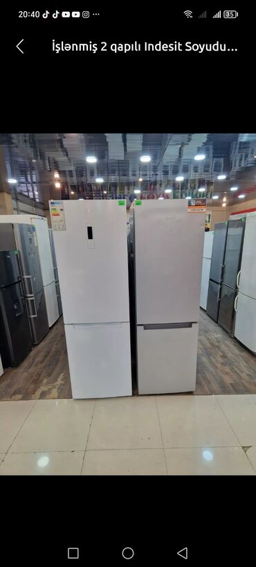 soyuducu alisi: 2 двери Indesit Холодильник Продажа