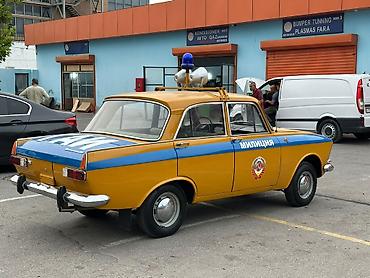 Москвич: Antikvar sovet avtomobilləri 1970 ci illərə aid qai yol polisi maşını — 4