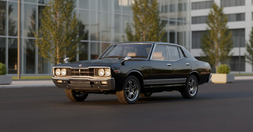 Nissan: Nissan : 1977 г., 2.5 л, Автомат, Бензин, Седан — 9