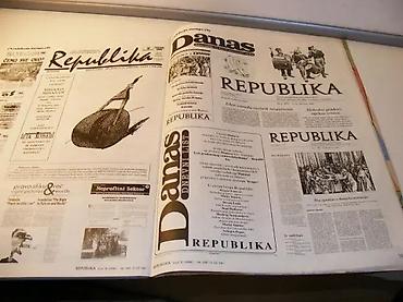 buzz majce: Republika, Glavni i odgovorni urednik Nebojša PopovBeograd Godina X — 8