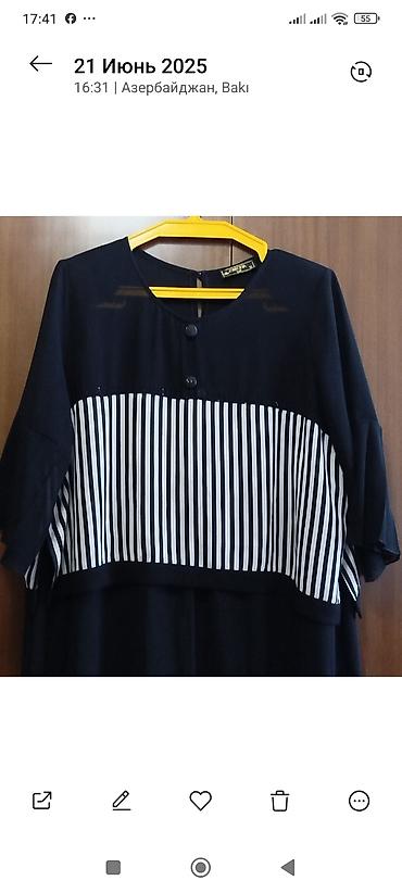 karona: Gündəlik don, Maksi, 3XL — 2