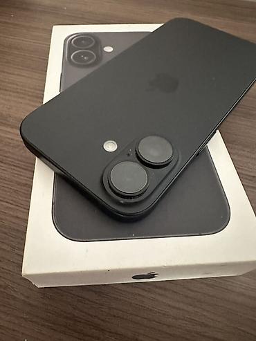 IPhone 16, 128 GB, Qara, Face ID