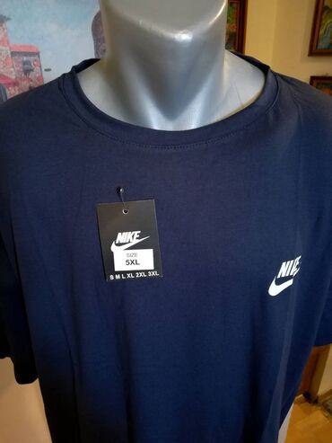 wednesday majice: Nova muska pamucna markirana majica u velikom broju Nike. Turska. Vrlo