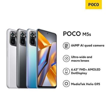 Poco: Poco M5s, Новый, 128 ГБ, В рассрочку, 2 SIM