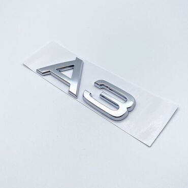 россия авто: 3d-буквы для Audi A3 значок на крышку багажника автомобиля, логотип