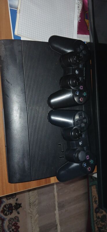 ps3 sukan: ARENDAYA VERİLİR Sony PlayStation 3 oyun konsolu iki ədəd qara rəngli