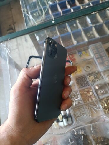 ıphone 11: IPhone 11 Pro, Matte Midnight Green, Face ID
